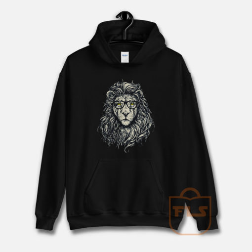 Lion Eye Glass Hoodie