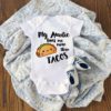 My Aunt Loves Me More Than Tacos Baby Onesie