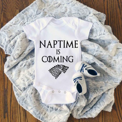 Natime is Coming Game Of Thrones Baby Onesie