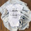 Out of Difficulties Grow Miracles Baby Onesie