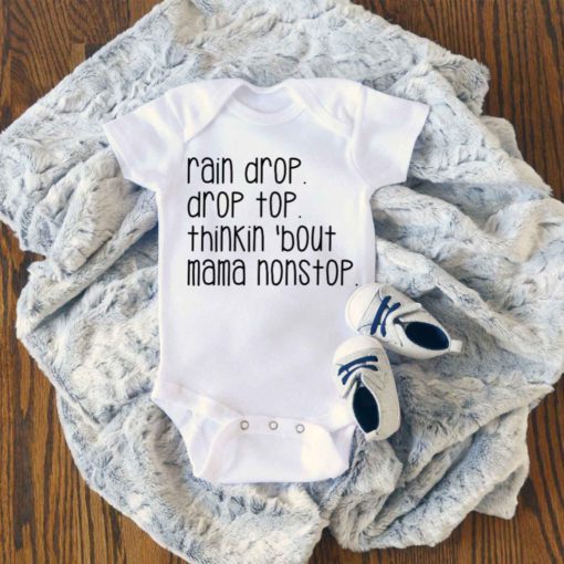 Rap Funny Lyric Baby Onesie