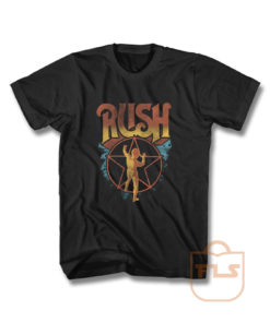Rush Logo and Starman T Shirt