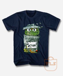 Sesame Street Oscar the Grouch Scram T Shirt