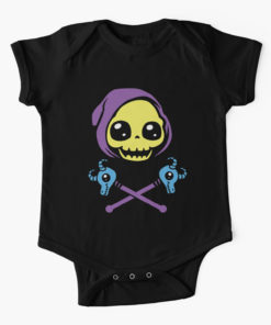 Skeletaww and Crossbones Baby Onesie