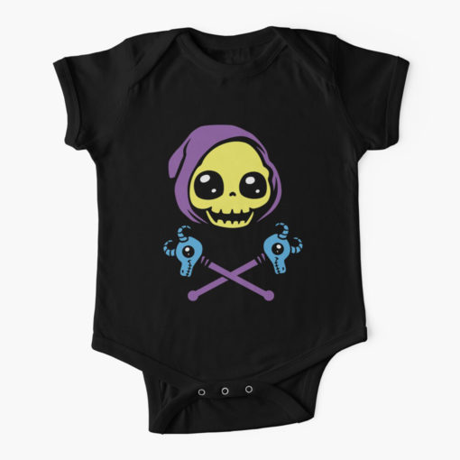 Skeletaww and Crossbones Baby Onesie