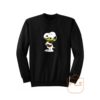 Snoopy Hug Baby Yoda Sweatshirt