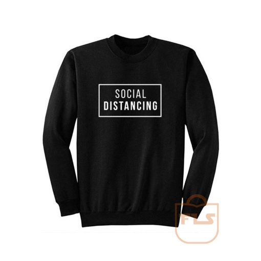 Social Distancing Box Sweatshirt