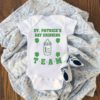 St Patricks Day Drinking Team Baby Onesie