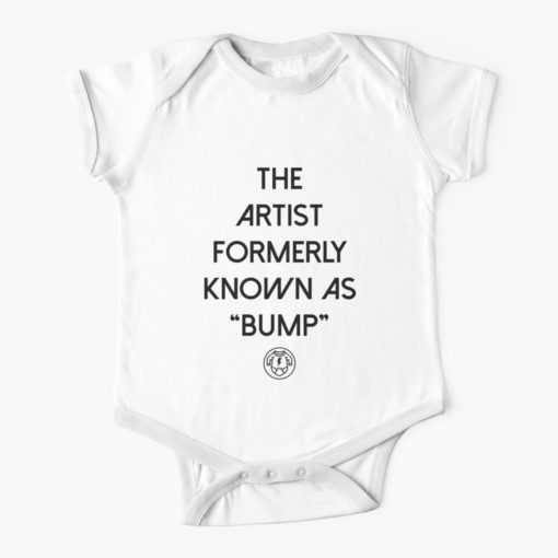 The Artist Formerly Known as Bump Baby Onesie