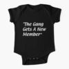 The Gang Gets A New Member Baby Onesie