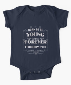 The Leap Day Baby Baby Onesie
