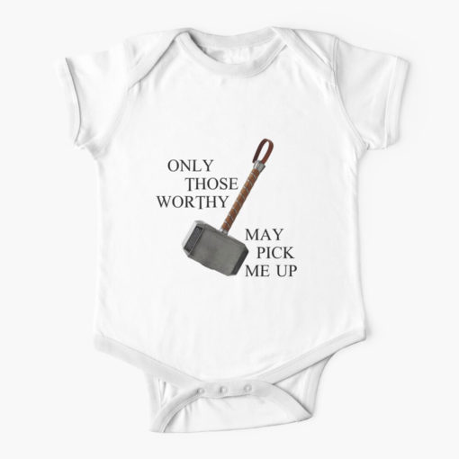 Thor Only Thos Worthy Baby Onesie