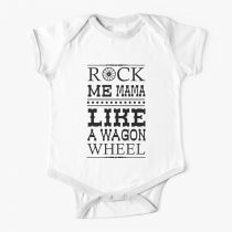 Wagon Wheel Funny Baby Onesie
