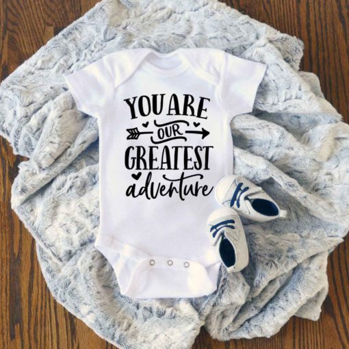 You Are Our Greatest Adventure Baby Onesie