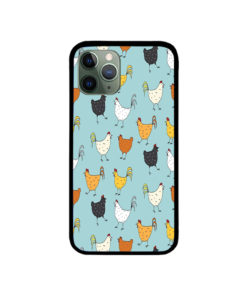 Chicken Pattern iPhone Case