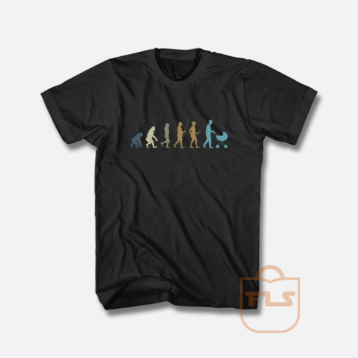Funny Dad Evolution T Shirt