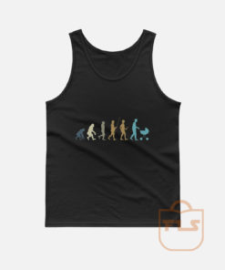 Funny Dad Evolution Tank Top