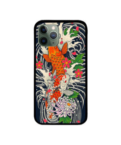 Koi Fish Pond iPhone Case