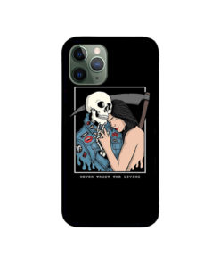 Never Trust the Living iPhone Case