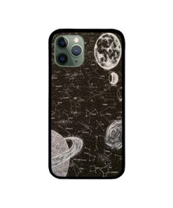 Space Art Line iPhone Case