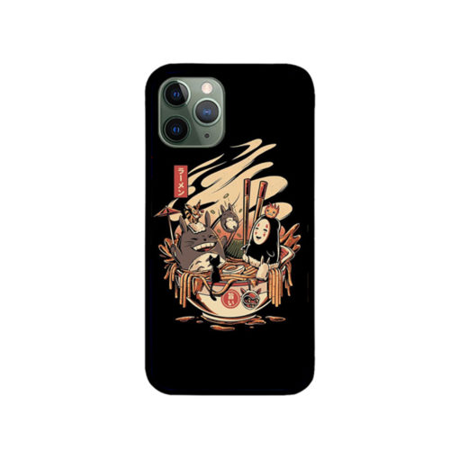 Studio Ghilbi Ramen Pool Party iPhone Case