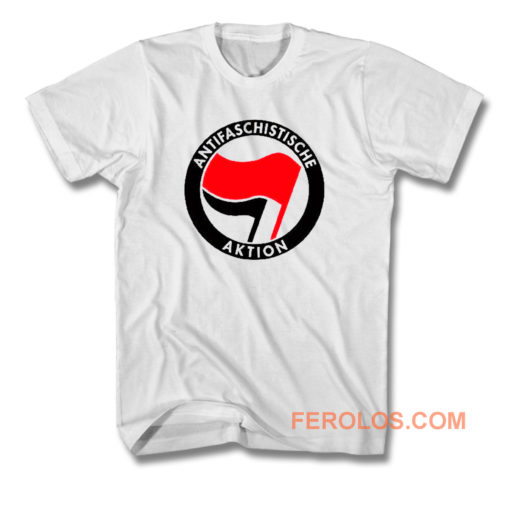 Antifaschistische Aktion T Shirt