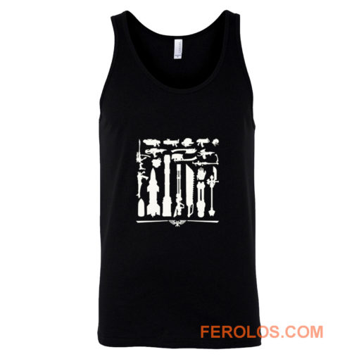 Black Library Tank Top