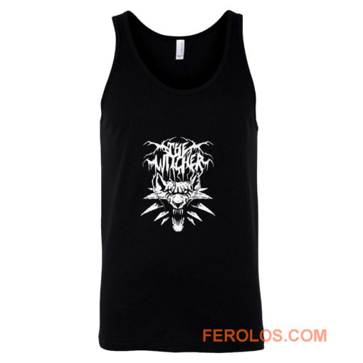 Black Metal Witcher Tank Top