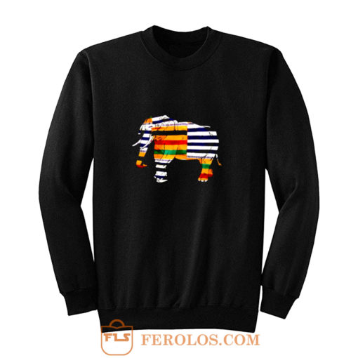 Black Pride Melanin Elephant Sweatshirt