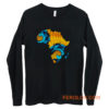 Black Pride Melanin Map Of Africa Long Sleeve