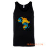 Black Pride Melanin Map Of Africa Tank Top