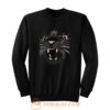 Black Sassy Cat Sweatshirt