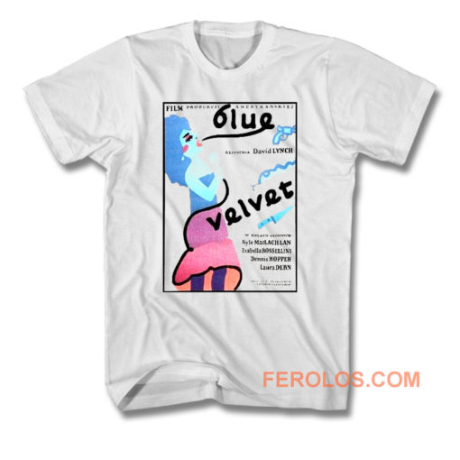 Blue Velvet T Shirt