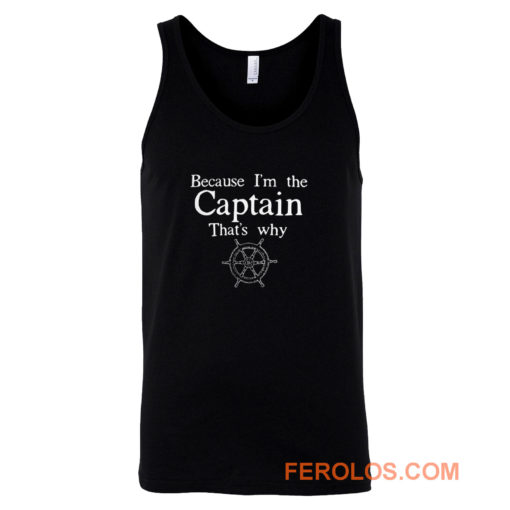 Boat Captain Tank Top