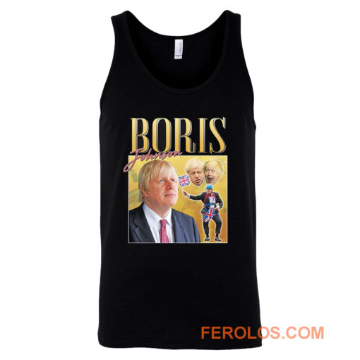 Boris Johnson Prime Minister Brexit Conservative Homage Tank Top