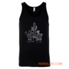 Cactus Drawing Grunge Tank Top