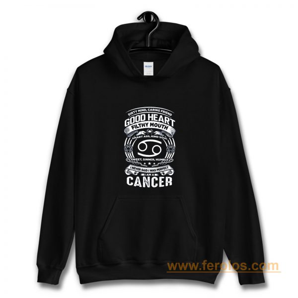 Cancer Good Heart Filthy Mount Hoodie