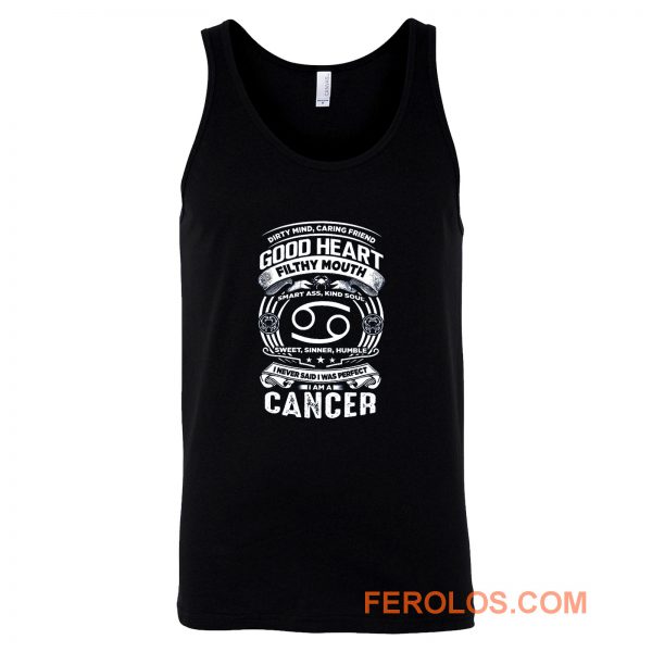 Cancer Good Heart Filthy Mount Tank Top