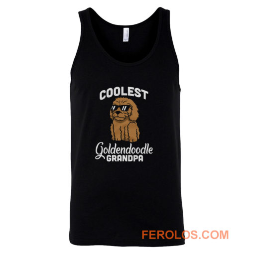 Coolest Goldendoodle Grandpa Tank Top