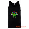 Corgi Riding T Rex Dinosaur Tank Top