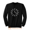 Domino Clock Dominoes Tiles Puzzler Game Sweatshirt