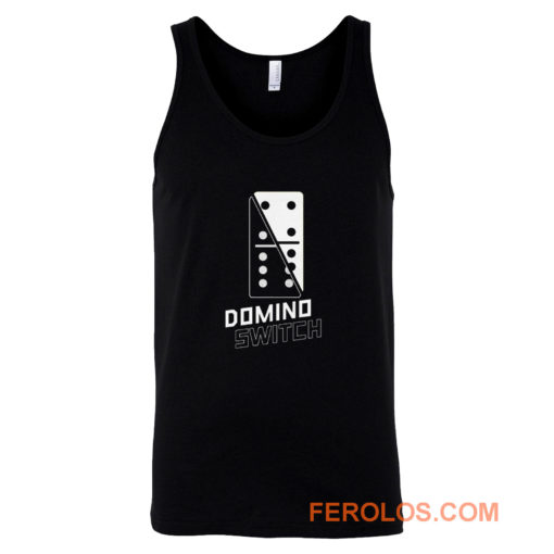 Domino Switch Dominoes Tiles Puzzler Game Tank Top