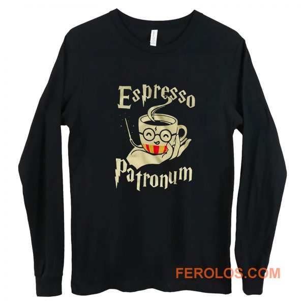 Espresso Patronum Parody Funny Long Sleeve