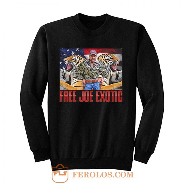 Free Joe Exotic Tiger King Sweatshirt
