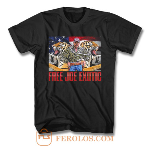 Free Joe Exotic Tiger King T Shirt