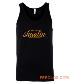 From the Slums of Shaolin Tank Top