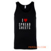 I Love Spreadsheets Tank Top