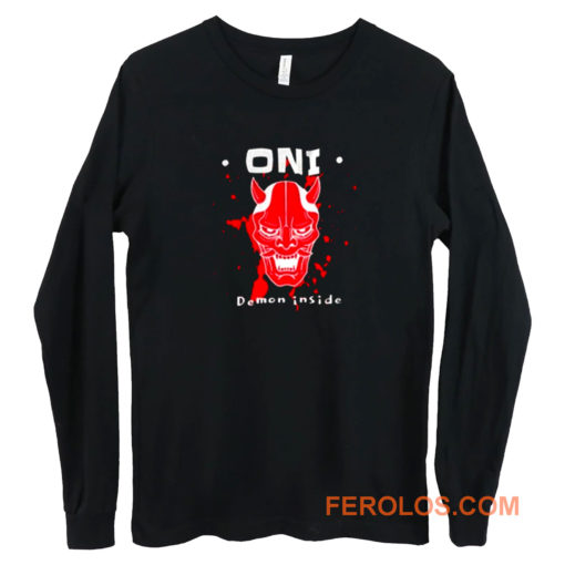 Japanese Demon Oni Yokai Long Sleeve