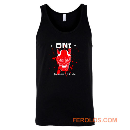 Japanese Demon Oni Yokai Tank Top