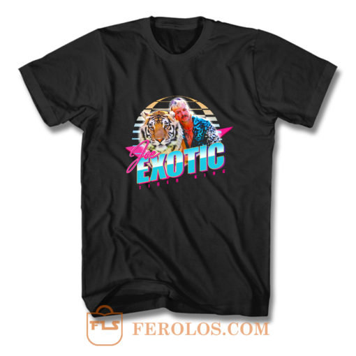 Joe Exotic Tiger King 80s USA Retro TV Show T Shirt
